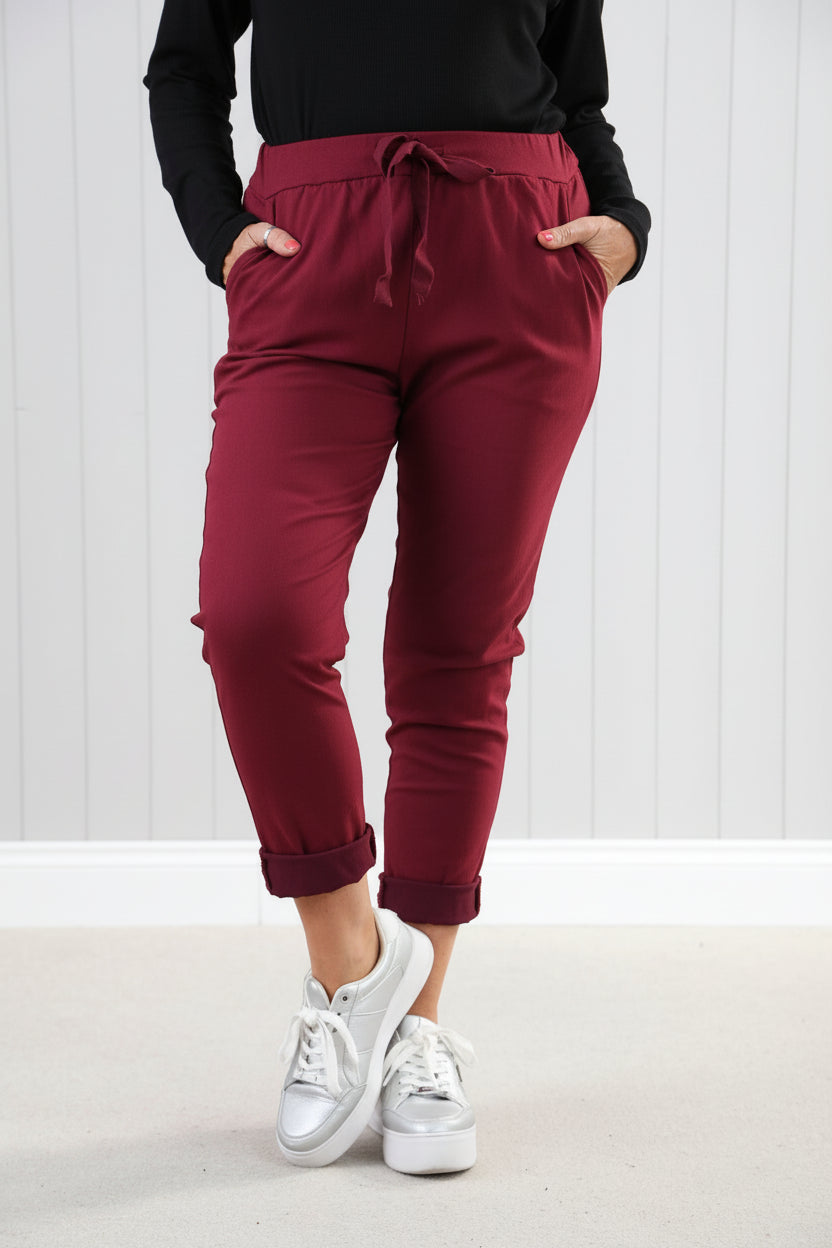 Plain Magic Pants Mulberry - These amazing purple magic trousers are a style not to be missed 