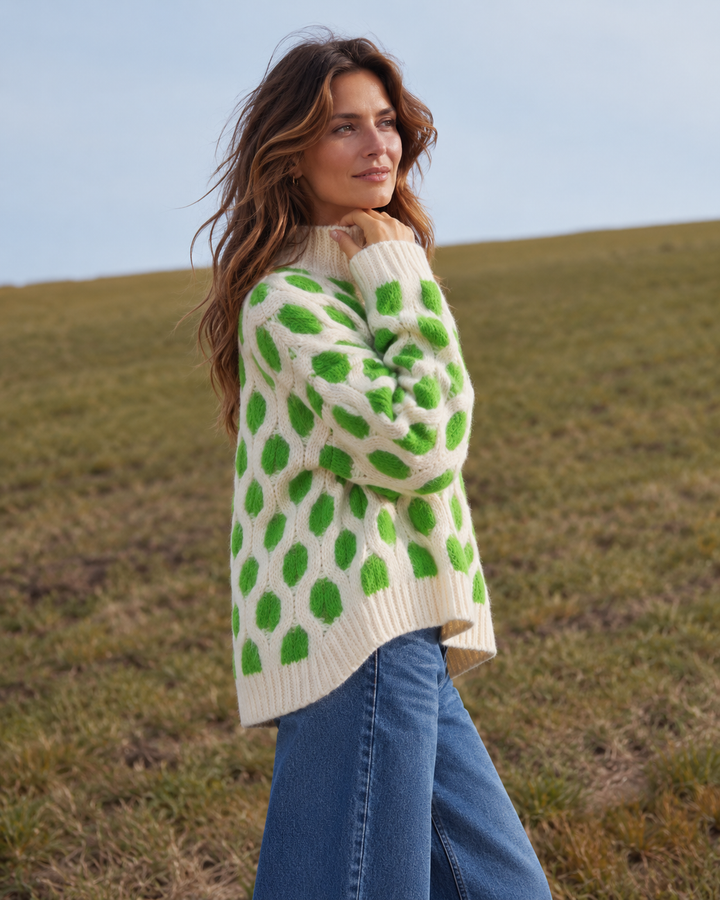 Salina Spot Jumper Green