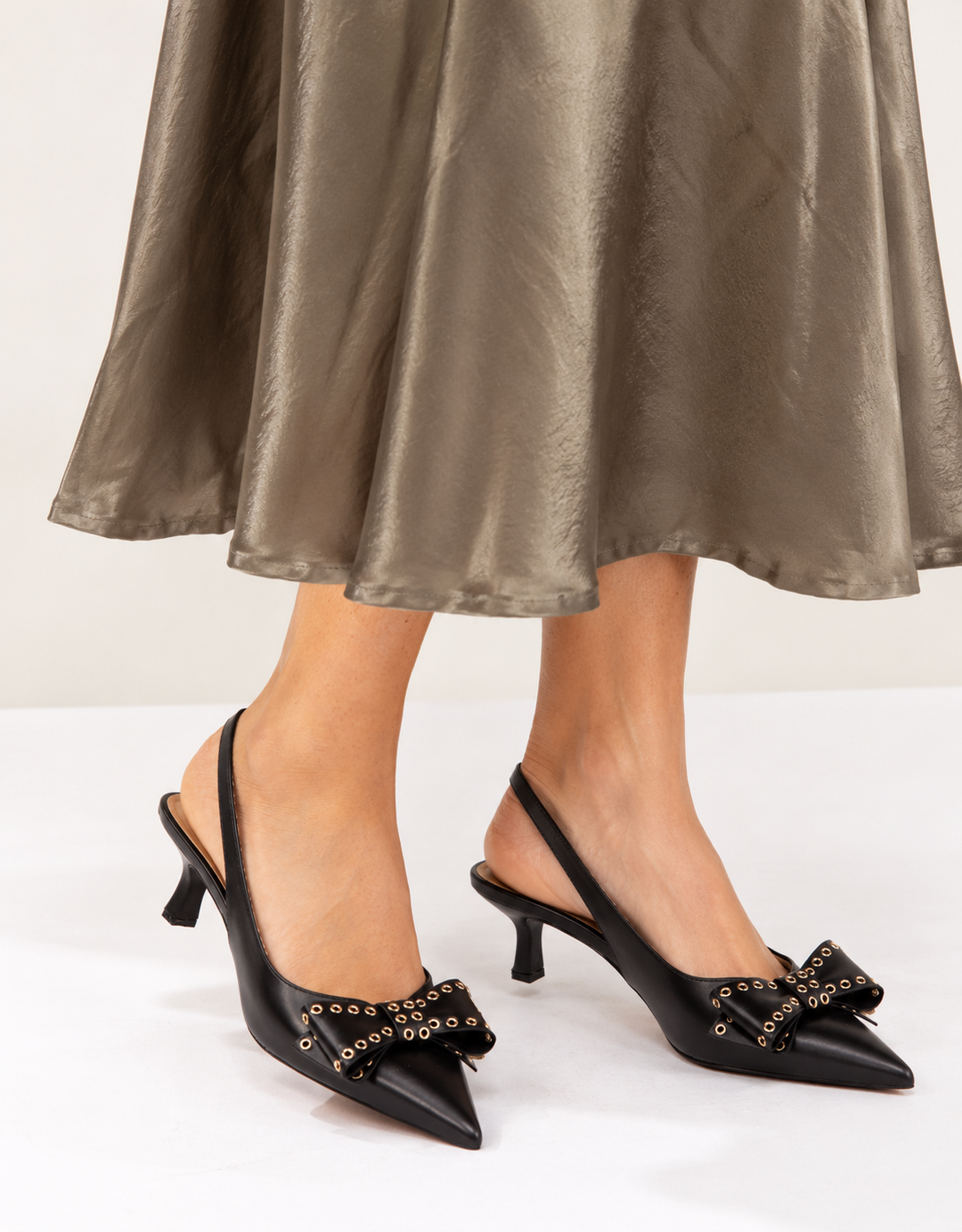 Grace Cowl Neck Belted Dress Pewter