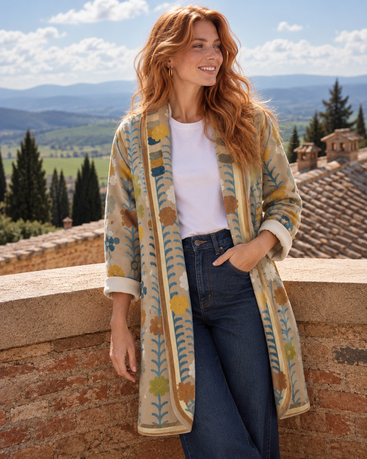 Bohemian Horizon Jacket Beige