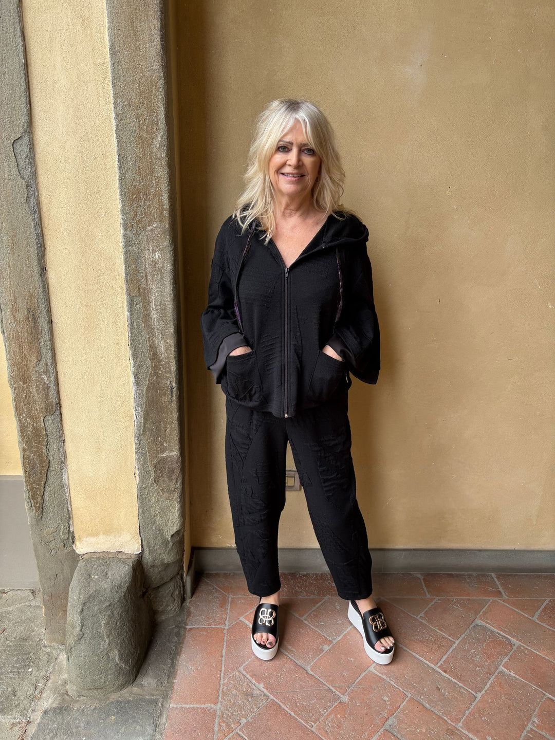 Bexley Bell Sleeve Jacket Black