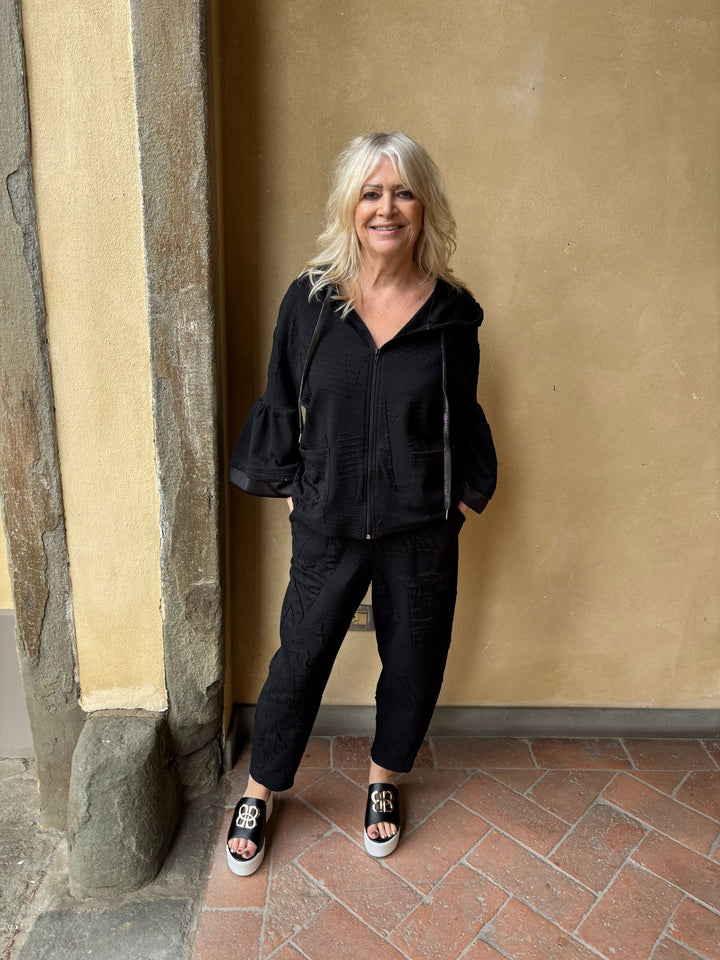 Bexley Bell Sleeve Jacket Black