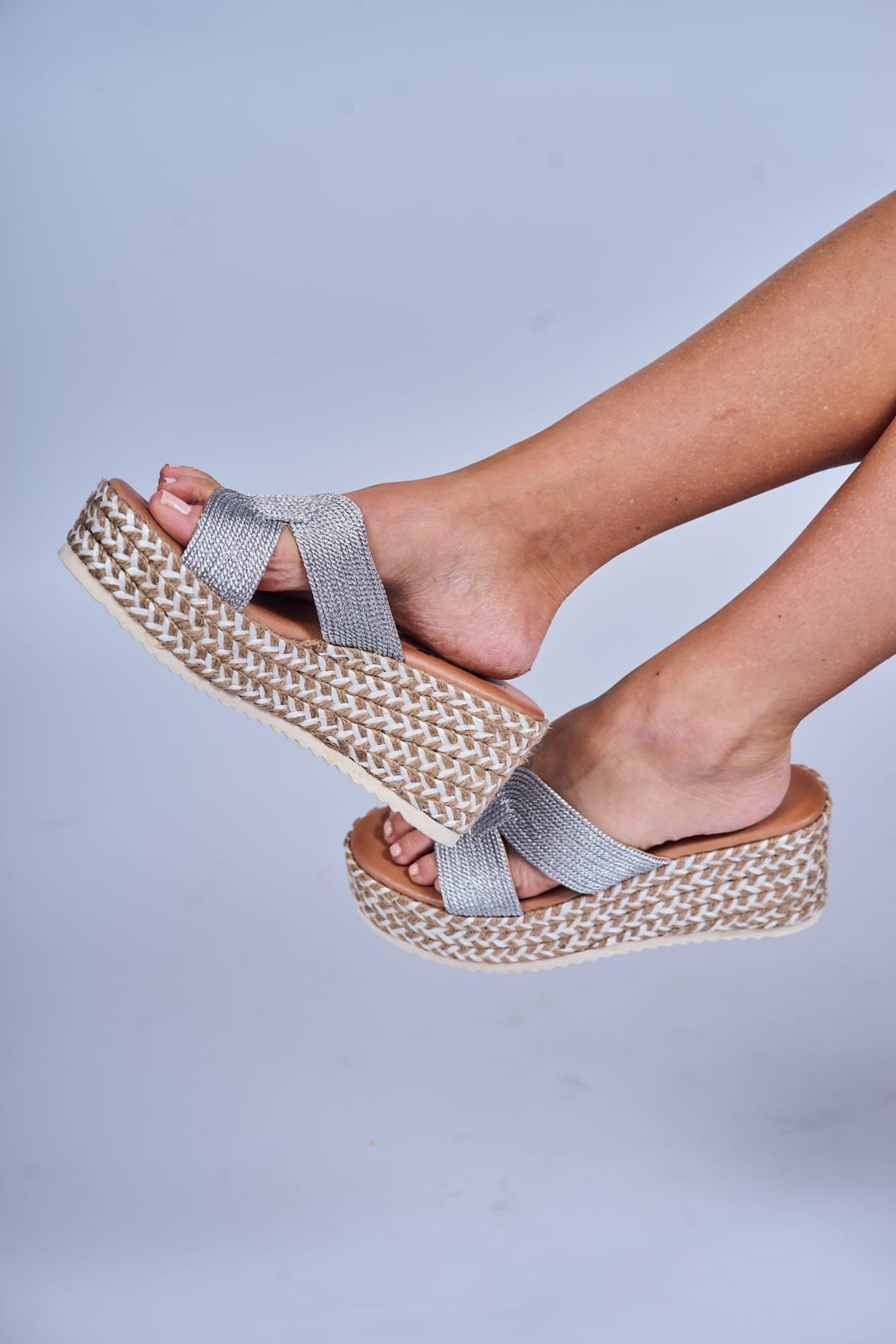 Lerato Wedges Silver