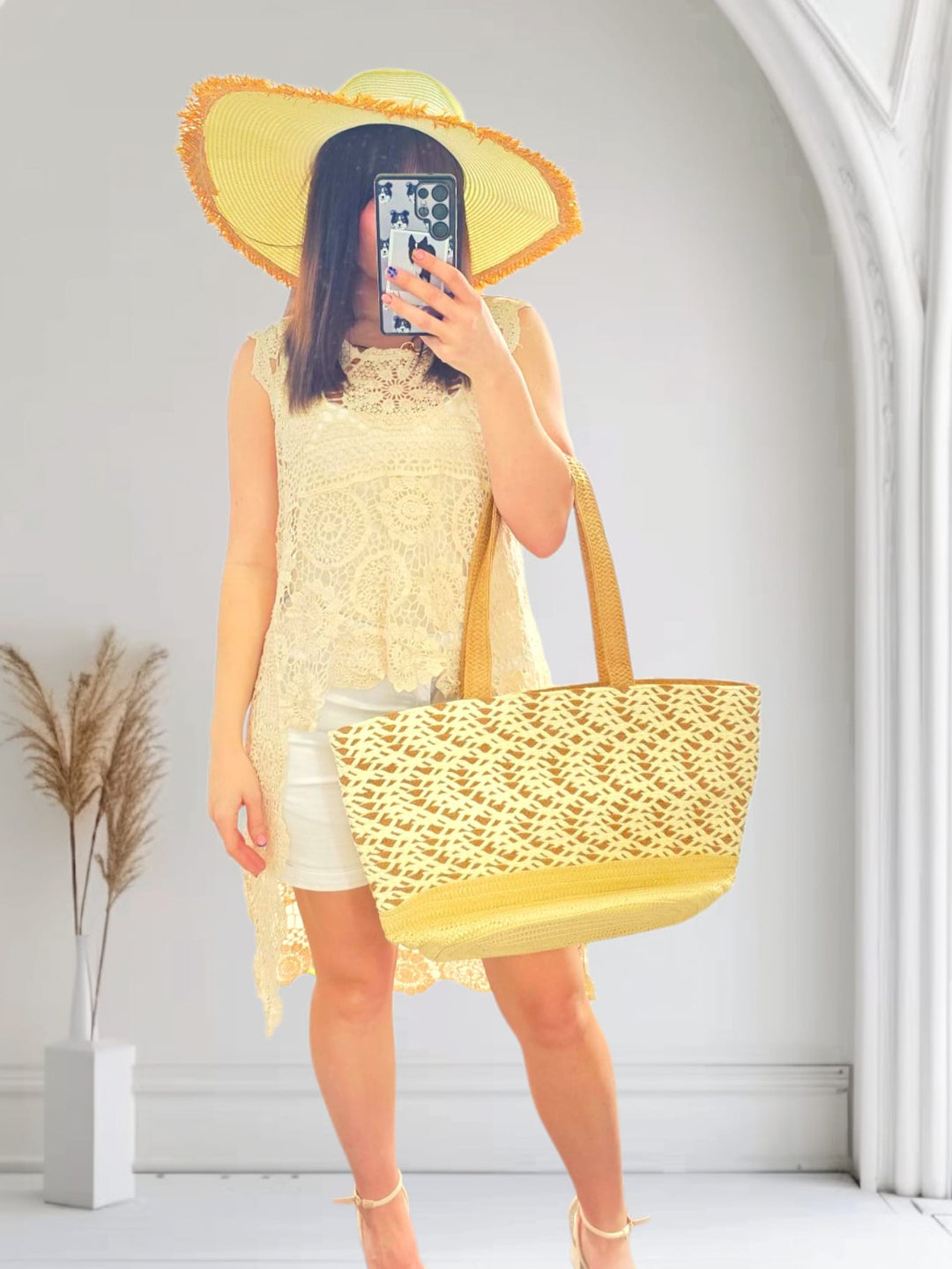 Thea Sleeveless Tunic Cream