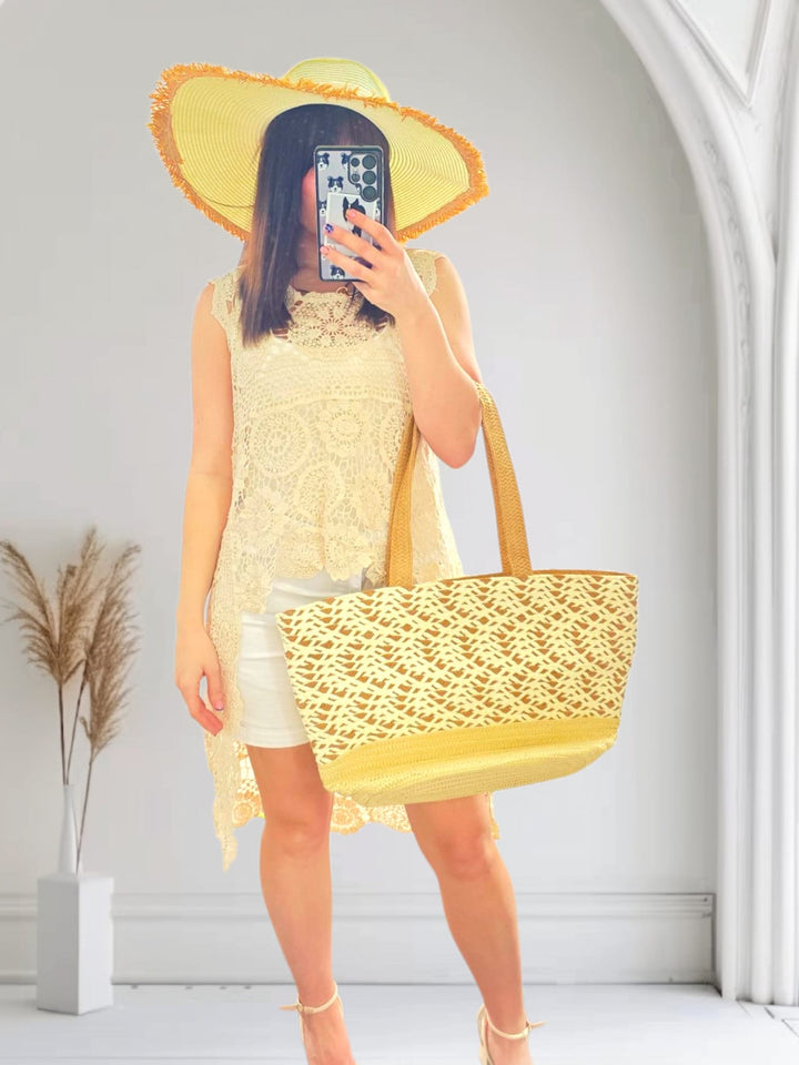 Thea Sleeveless Tunic Cream