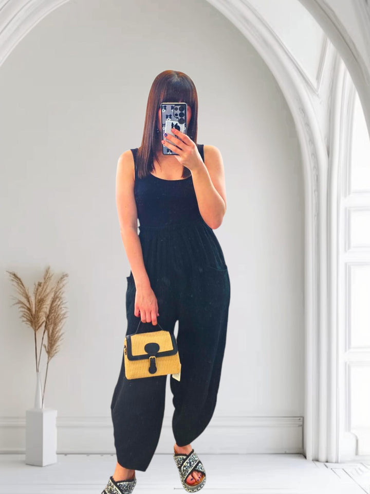 Frankie Tulip Trouser Black