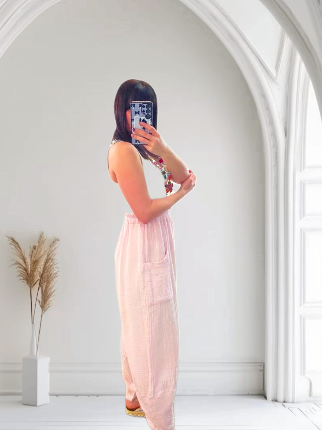 Frankie Tulip Trouser Baby Pink