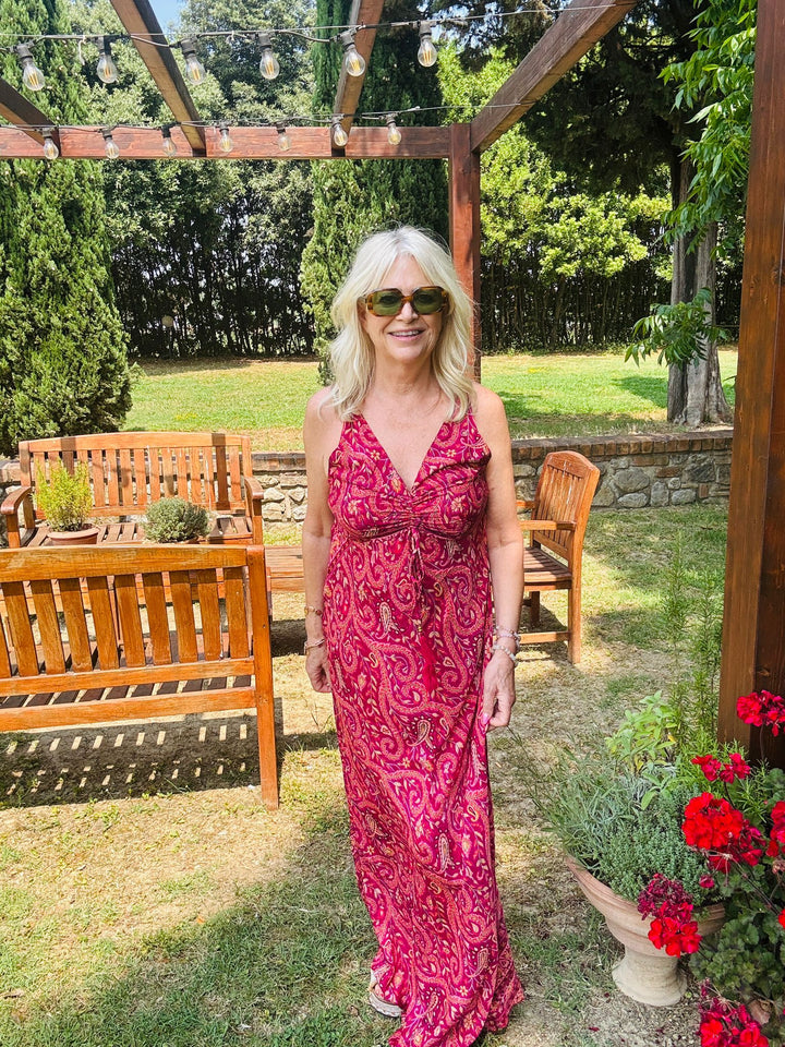 Zyana Maxi Dress Claret