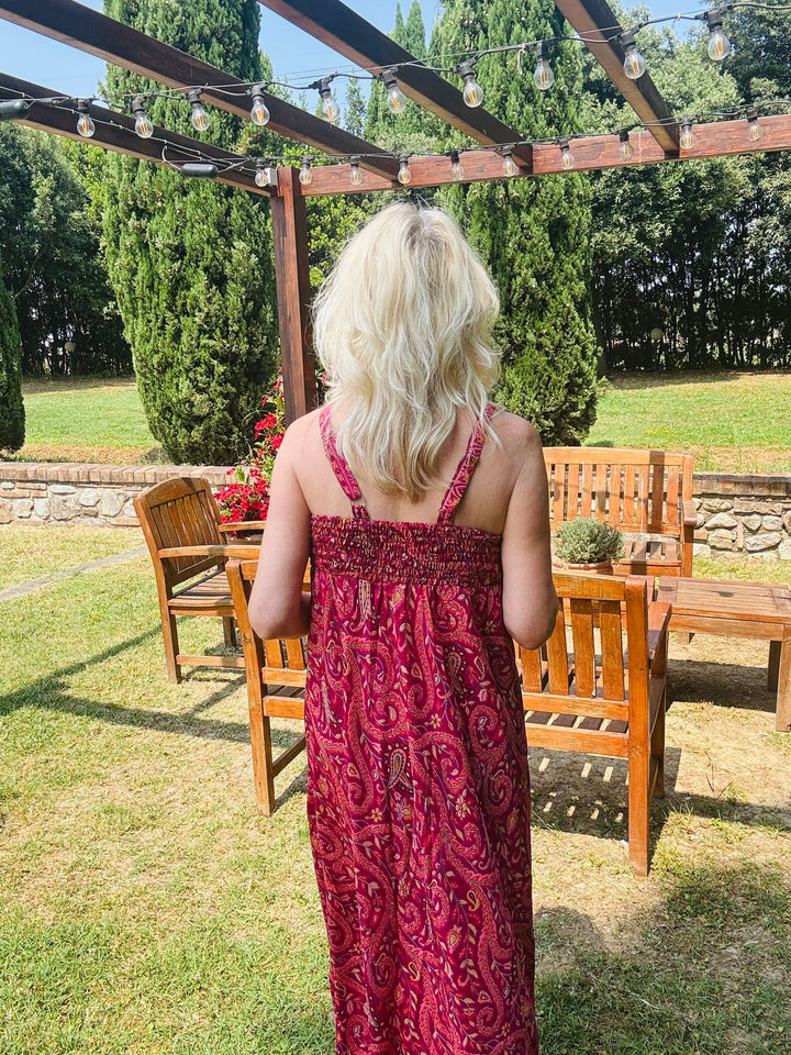 Zyana Maxi Dress Claret