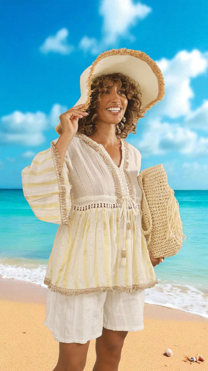 St Tropez Sunburst Top