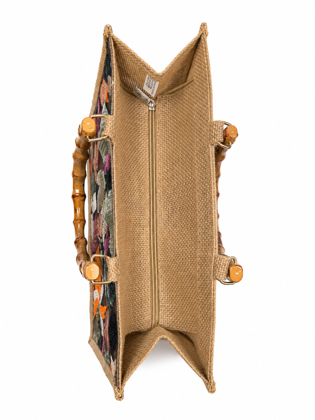 Melba Floral Embellished Bag Apricot
