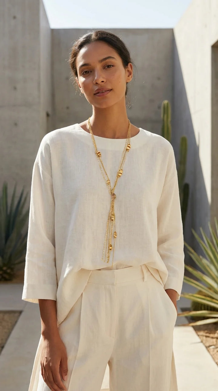 Golden Horizon Necklace Gold