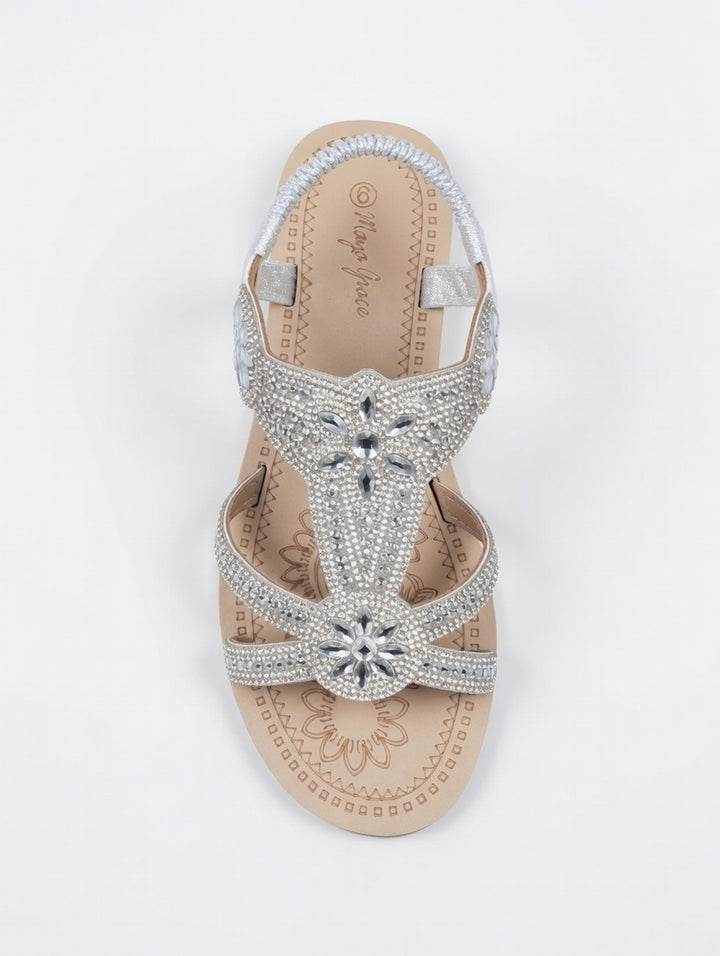 Pietra Diamante Sandals Silver