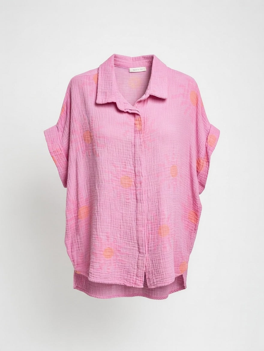 Sunburst Shirt Pink