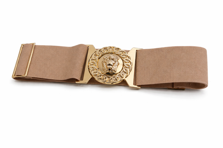 Beige Carmen Circle Belt