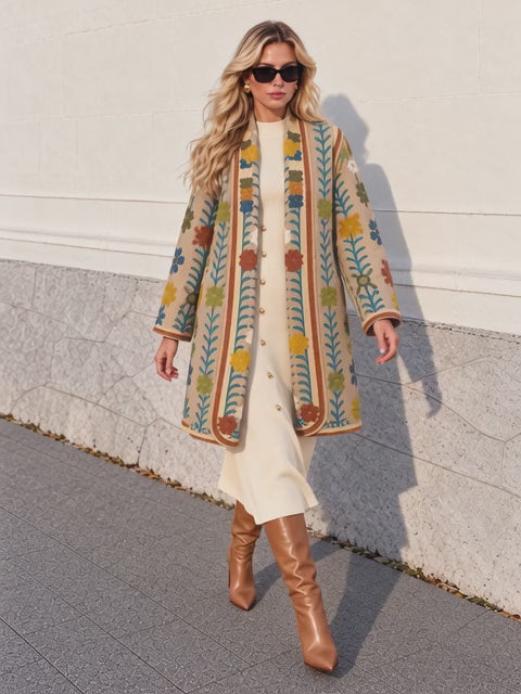 Bohemian Horizon Jacket Beige