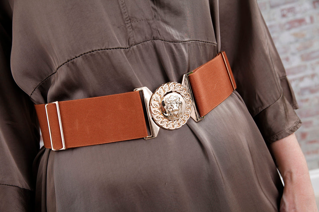 Tan Carmen Circle Belt