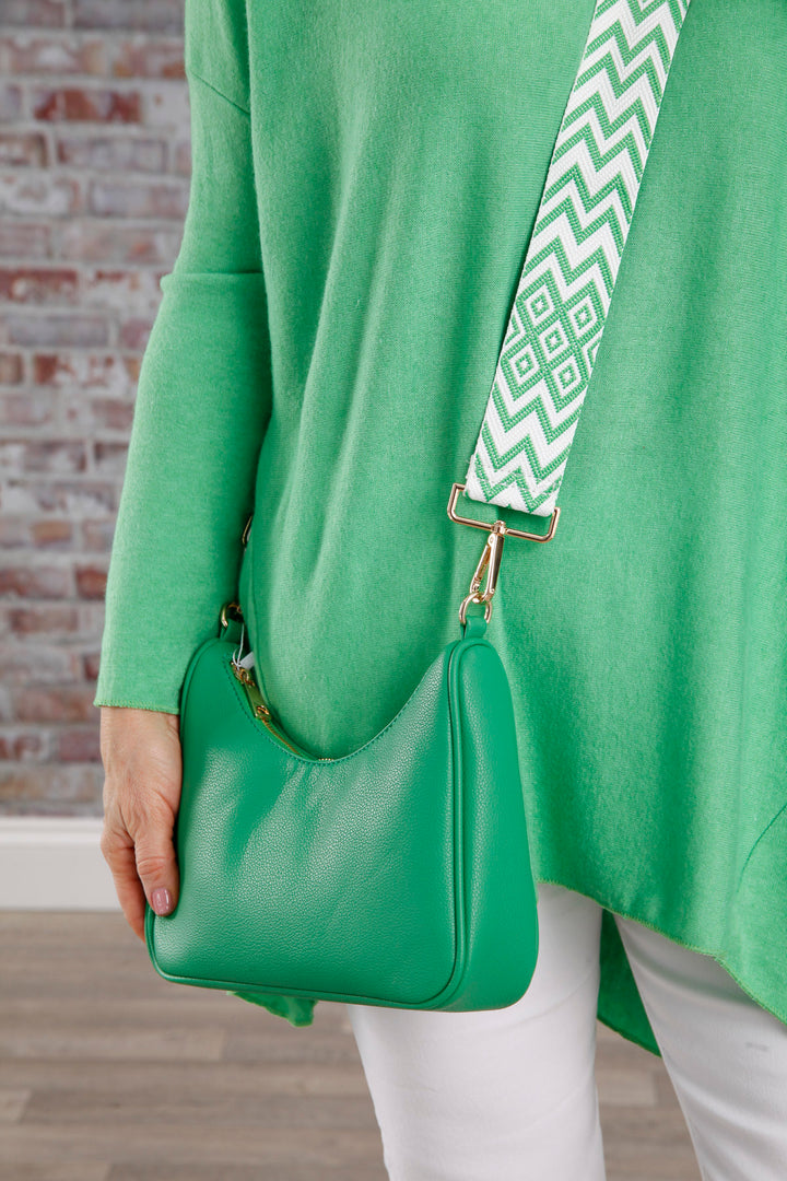 Celia Cross Over Bag Green