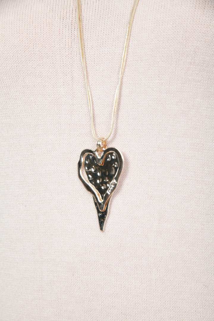 Twin Heart Necklace
