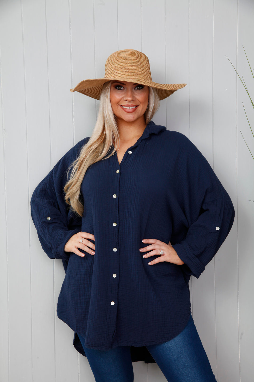 Shellie Straw Hat Tan
