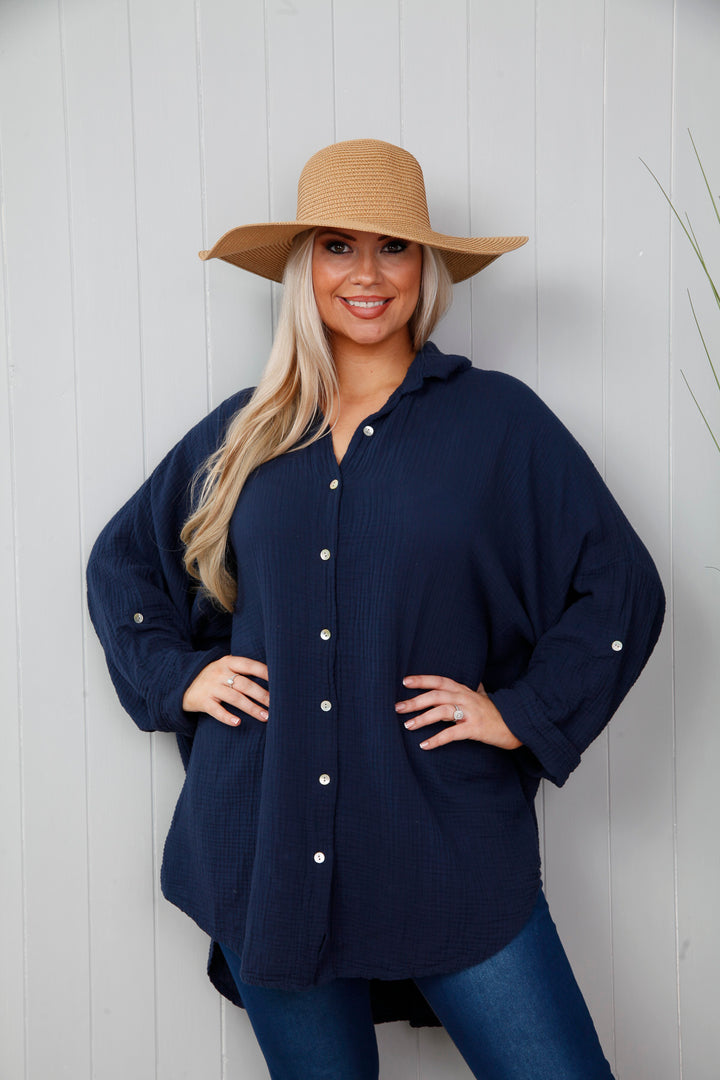 Shellie Straw Hat Tan
