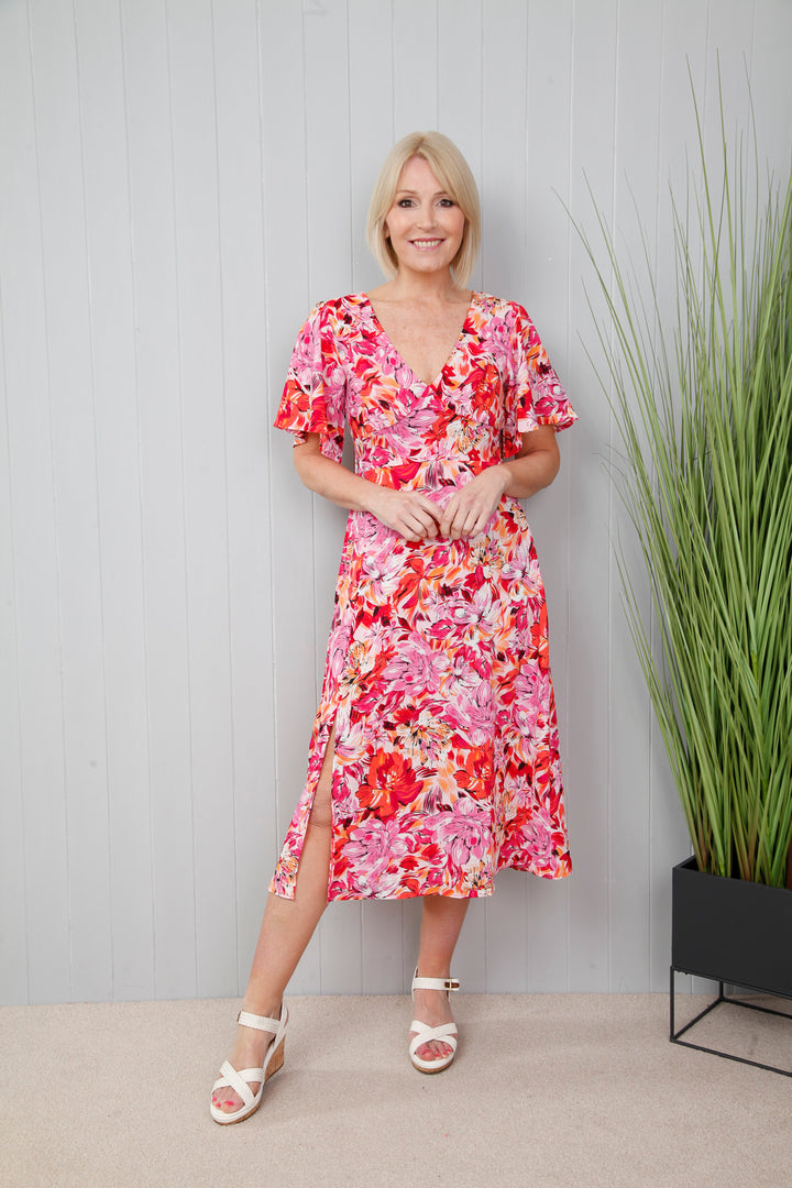 Tropicana Floral Dress