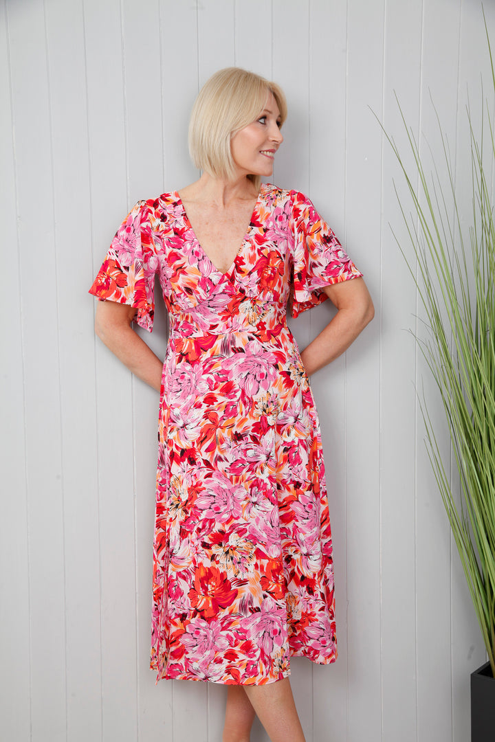 Tropicana Floral Dress