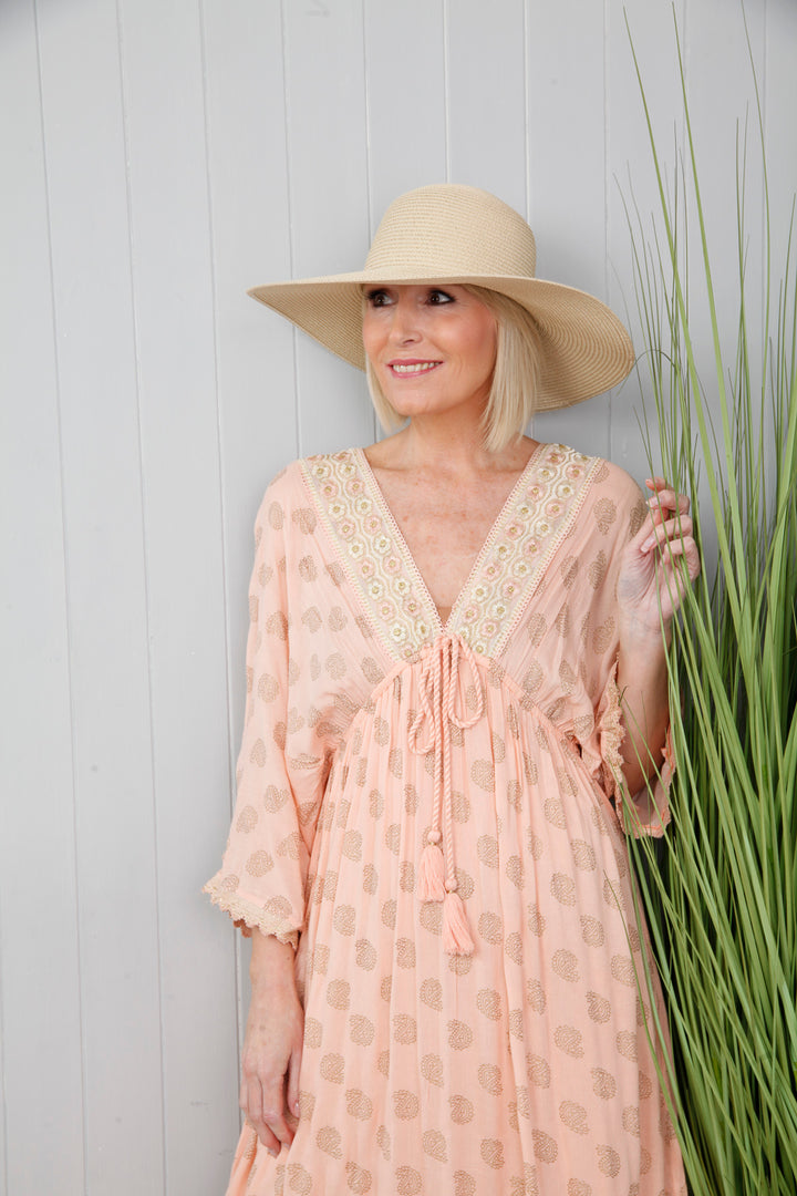 Shellie Straw Hat Beige