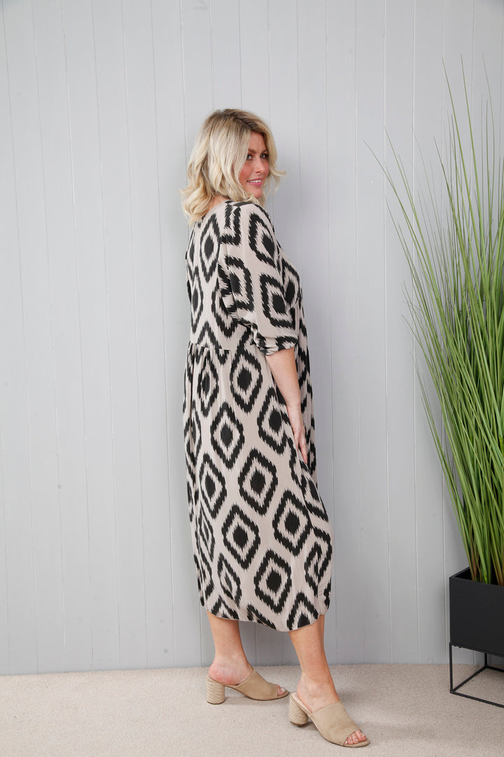 Stone Harley Smock Dress