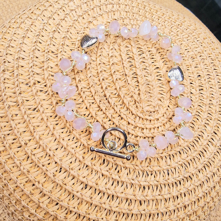 Belgravia Heart Bracelet Pink