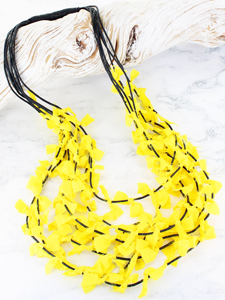 Layla Layer Necklace Tuscany Yellow