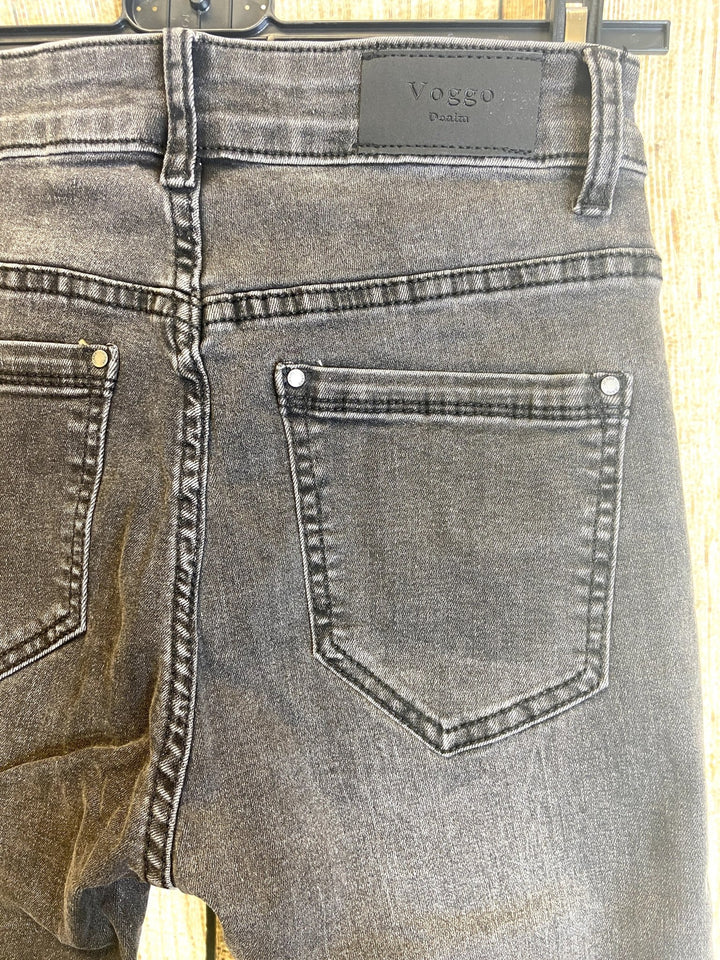 Charcoal Flared Jeans - Goose Island