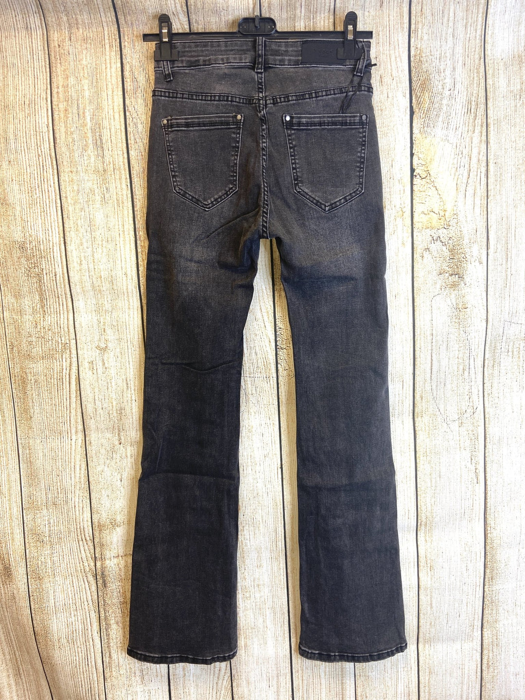 Charcoal Flared Jeans - Goose Island