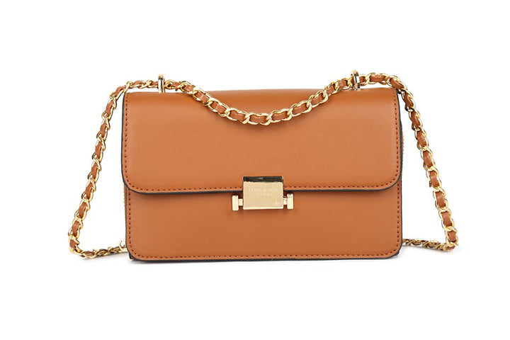 Chocolate Piccadilly Handbag - Goose Island