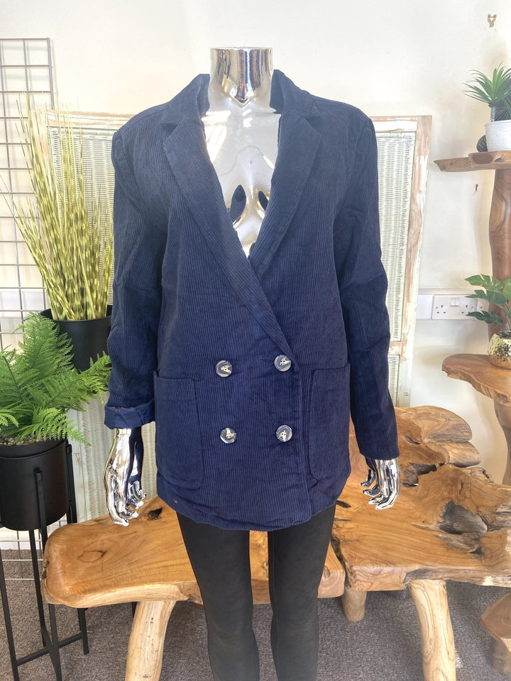 Cord Button Jacket - Goose Island