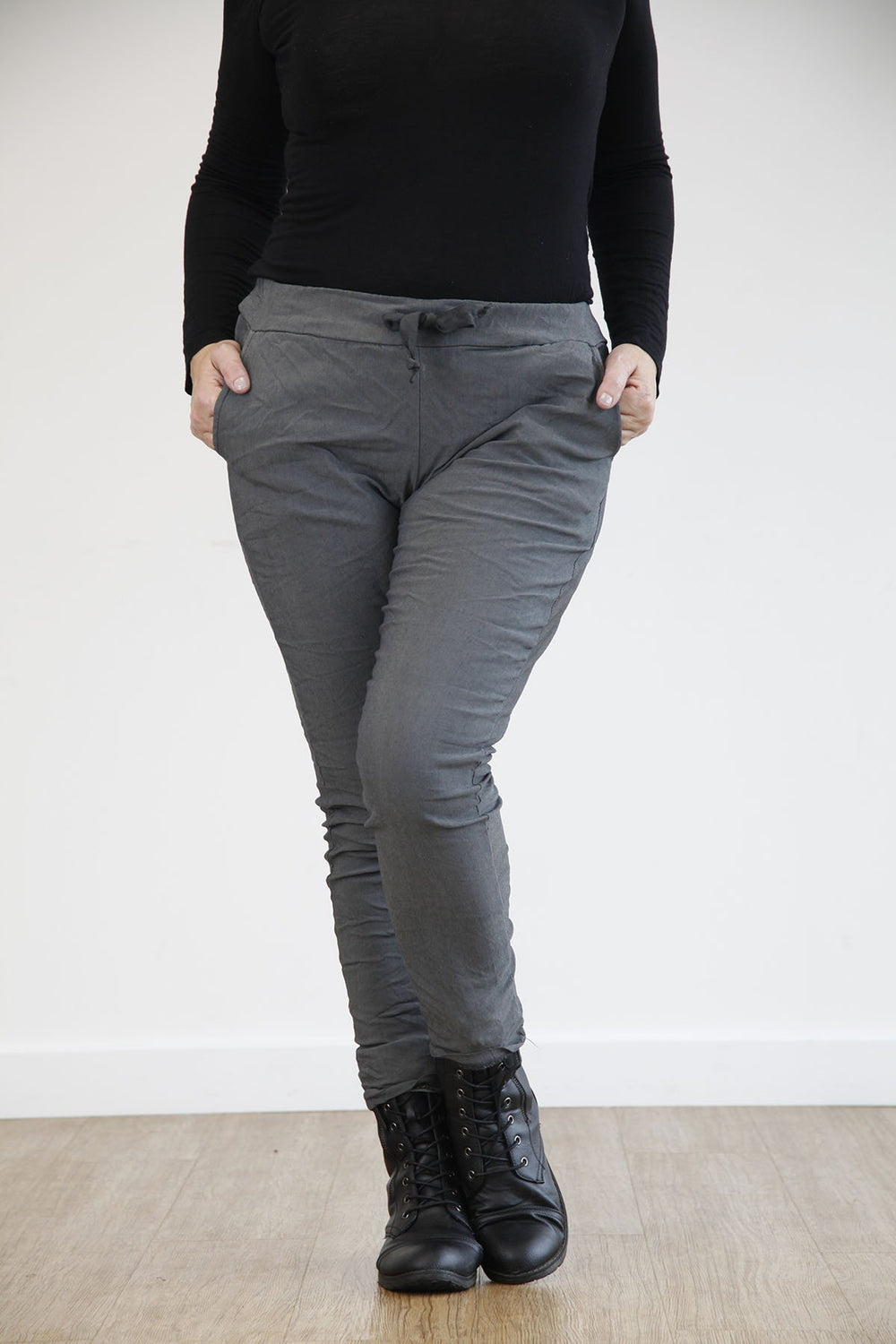Dark Grey Magic Pants - Goose Island