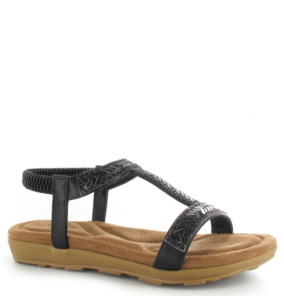 Rachel Sparkle Studded Sandals - Goose Island