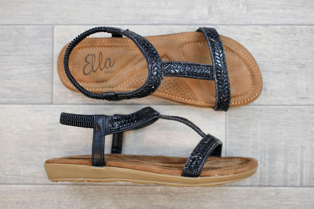 Rachel Sparkle Studded Sandals - Goose Island