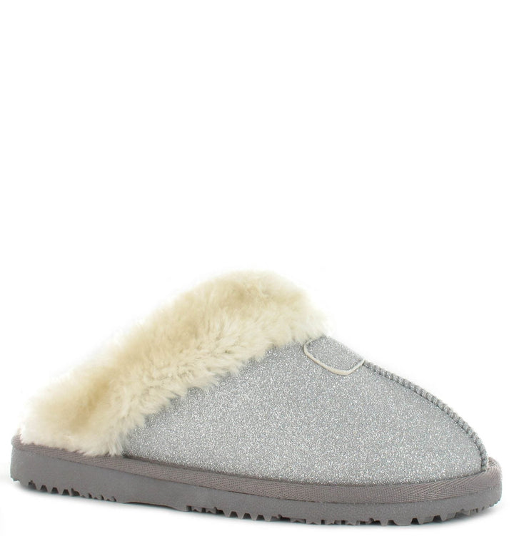 Sparkle Silver Slippers - Goose Island