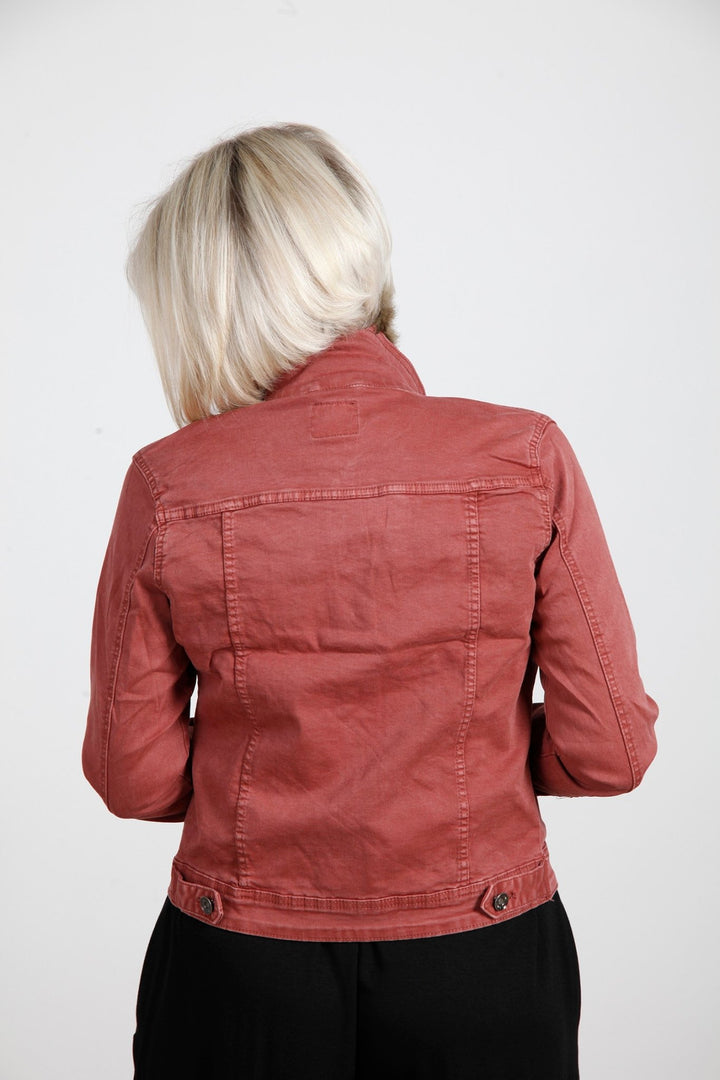 Terracotta Denim Stretch Jacket - Goose Island